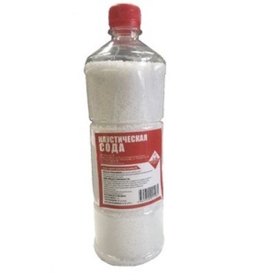 Каустическая сода от засора труб 1 кг 1/15 НФ-00000177