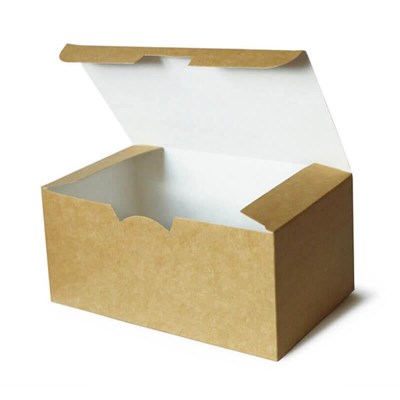 Коробка на вынос для нагетсов (крафт) 150*91*70 (25/250) НФ-00000319
