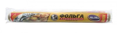Фольга 30 см на 10 м 9 микр. Интропластик г. Орел 36 шт. в кор. НФ-00000393