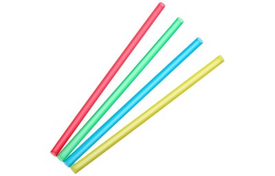Трубочки для коктейля  5х125 цветные MINI /50упх400шт/ (20000) 4594