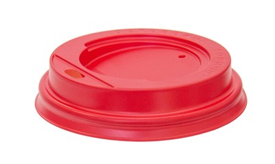 Крышка для стак. АгроЭкоДом  д.73мм (0,180л)  красная  (10уп х 100) (1000шт) НФ-00002234