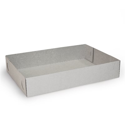 Короб ЛОТОК лодочка 160х285х6 (100шт) белая НФ-00002584