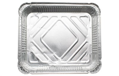 Алюмин. формы прямоуг., L-край, 450 мл, 146*121/112*87 h=40мм  (1200) 10433