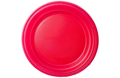 Тарелка  д 205 Позитрон красная 6гр /20уп * 100шт/ (2000шт) 13123