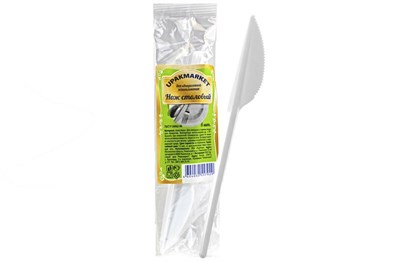 Миксы Нож столовый белый 6шт (150) шт/кор 1706