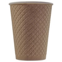 Бум стакан Формация 0,300 мл Крафт с Конгревом 2-х слойный (500/25) НФ-00014163