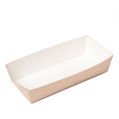 Лоток для хот-дога крафт 165*70*40 50/100/800 ПАКТОН НФ-00014846