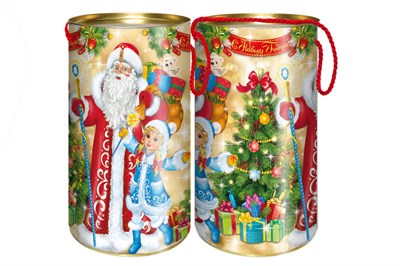 НГ Туба  1000гр   ПРАЗДНИК  d 12хh 22см  (9шт)  20559