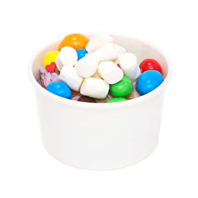 Бум креманка Саами 125 мл белая d=75 60/1500 (211155) НФ-00018909