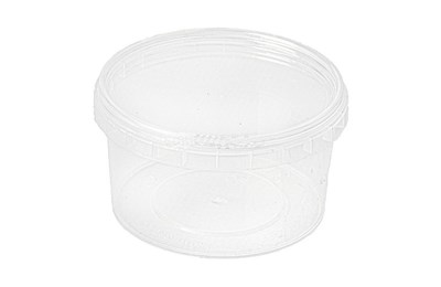 Банка/крышка  0,240л круглая прозрачная  /95*54/   Спектр-Пласт   (200шт) 22211