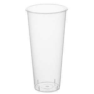 Стакан прозрачный (матовый) Bubble Cup ПП 650 мл.д.90мм.h170мм 20уп.по 10шт.(200шт) ВЗЛП (1022П)  НФ-00019419
