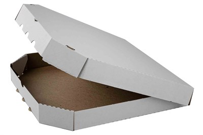 Короб под пиццу  цельный гофрокартон  310х310 белый  УП (50шт)																										 23079