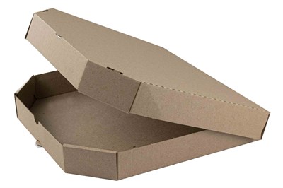 Короб под пиццу  цельный гофрокартон  310х310 бурый  УП (50шт) 23091