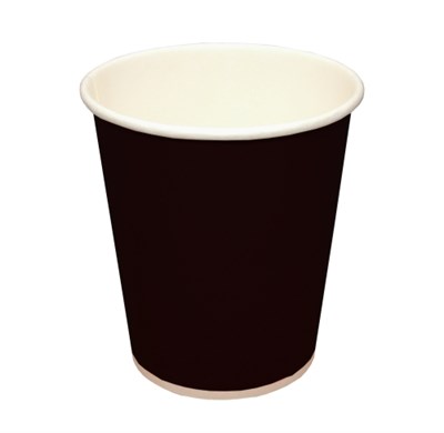 Бум стакан ПРЕМИУМ Черный 2-х слойный 250 мл (20/400) НФ-00022061