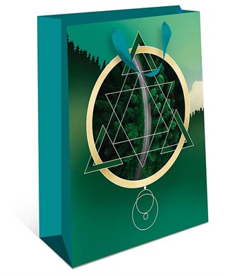 Бум пакеты 18х23х10 Зеленые треугольники 1312.317 НФ-00022805