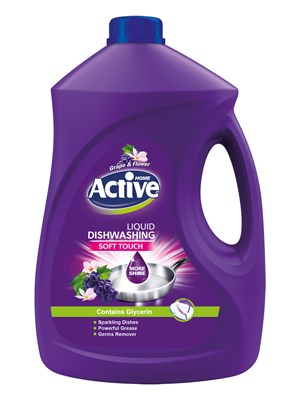 Средство для мытья посуды Active (Актив) Виноград 3500 мл ИРАН 1/4 НФ-00023284