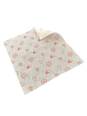 Бумага оберточная в листах 280*300 мм п/п небеленный 45 гр/м2 "Кухня" (1000) НФ-00023296