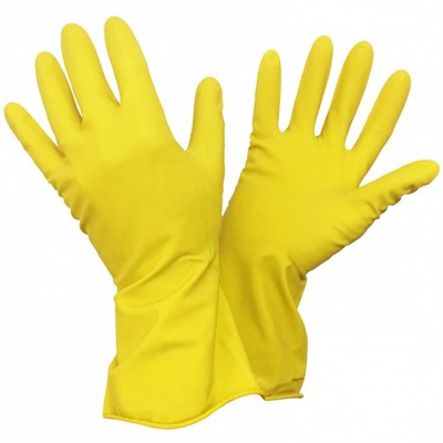Перчатки латексные Либри (Хозяйственные)  L  (12/240пар) ДД НДС НФ-00024090