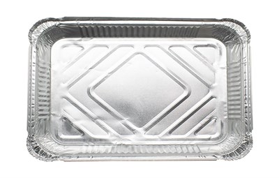 Алюмин. формы прямоуг., L-край, 850 мл, 218*112/181*76 h=62мм 100 шт (600) КЛАРИТИ (аналог 865мл) НФ-00024361