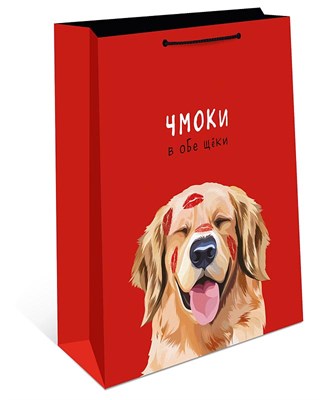 Бум пакеты 26х32х12 Чмоки в обе щеки   0193.495 НФ-00024628