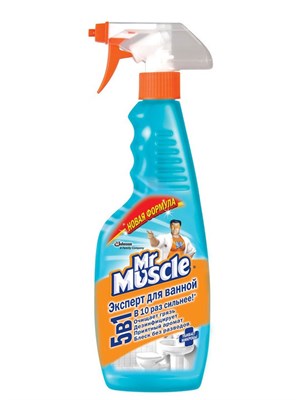 Средство для чистки ванной Мистер Мускул 5в1 500 мл 1/12 НФ-00024781