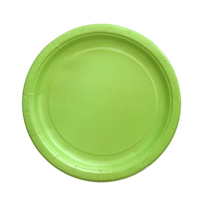 Бум тарелка ИнтроПластика д. 230 мм "Green" (50/500 шт) НФ-00024819