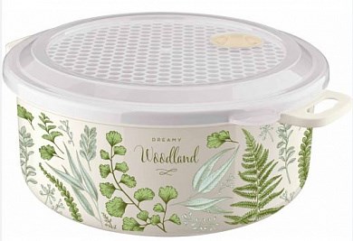 Контейнер для СВЧ 2л. с декором бежевый НФ-00025522