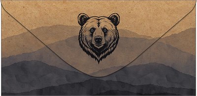 Конверт для денег "Медведь" 0321.526  НФ-00025659