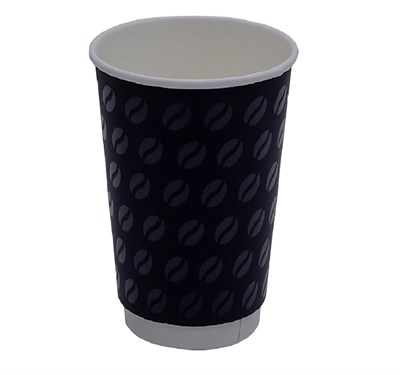 Бум стакан Saami (Саами) Soft Touch Зерно 2 сл 400 мл 18/360 (111792) НФ-00025808