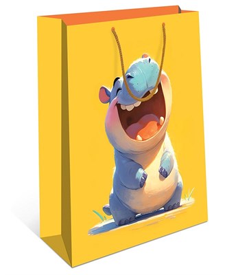 Бум пакеты 26х32х12 Бегемотик   0193.408 НФ-00025991