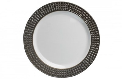 Тарелка  д 190 с каемочкой КУБИКИ PLMA ВИНТАЖ 20уп*10шт/10уп*20шт(200шт) 13256