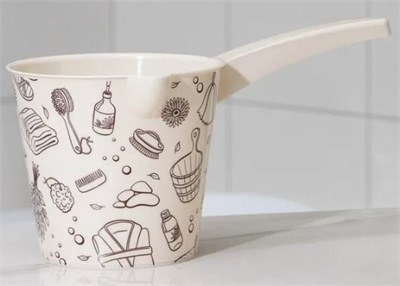 Ковш 1,5л Русская банька (со сливом) (уп28) НФ-00024994