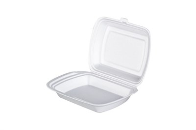 Ланч-бокс Lb-1 /247*207,5*62/ белый (100шт) КИРИШИ НФ-00014872