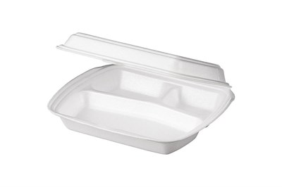 Ланч-бокс Lb-3 /247*207,5*62/ белый (100шт) КИРИШИ НФ-00014874