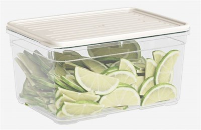 Лоток с крышкой 2100мл. серый НФ-00025063