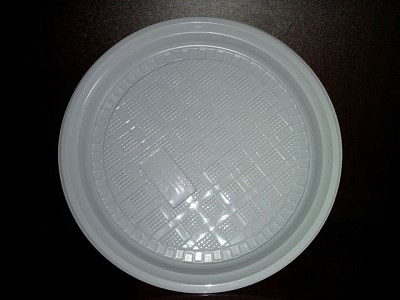 Тарелка 205 белая ПластИндустрия (100/2000шт) Ростов ЛП НФ-00002324