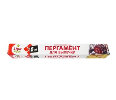 Пергамент для выпечки Лига-Пак 38 см*8 метров 1/24 НФ-00018636