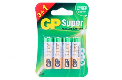 GP Элемент питания LR6 шринк G-TECH 15AA21RA-2CRS4 НФ-00027138