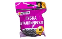 Губка металлическая для мытья посуды ГОРНИЦА/PATERRA (патерра) 40гр СПИРАЛЬ оцинкованная  (100шт) 11713