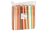 Трубочки для соков 5*240 мм с изгибом 250 шт ЦВЕТНЫЕ 32 уп. в кор. AVIORA НФ-00021386