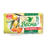 Мыло для рук натуральное Весна 90 гр Олива и Миндальное Молочко 1/72 НФ-00002628