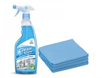 Средство д/мытья стекол Clean Glass Голубая Лагуна 600 мл 1/8 125247  НФ-00002709