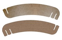 Манжет на стакан 280х55 бурый МГК без печати 2 -хсл. /1700шт/70шт/ 16758