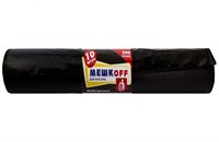 Пакет мусорный  240лит 10шт  (Мешкоff) ПВД 50мкм 85см х 130см   (10уп) 924