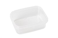 Банка 0,28 литра прозрачная прямоугольная /118*89*42/ Альянс-Упак (1/990шт) 3399