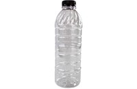 Банка ПЭТ Сок 1,0 л (100 шт) + черная/белая крышка №38 12991