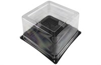 Тортница ПР-Т-138Д   дно черное    0,3кг   /138*138*10/   Протэк   (300шт) Протэк 15907