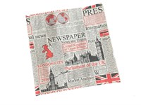 Бумага оберточная в листах 280*300 мм п/п небеленный 45 гр/м2 