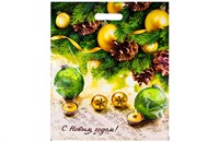 НГ Интерпак 40х47 Новогодняя увертюра /10уп х 50шт/ ПВД 45мкм (500шт) выруб 13842