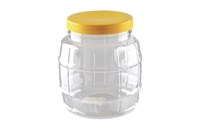 Банка ПЭТ Бочонок  0,300 (100 шт) + желтая крышка №58,5 4655